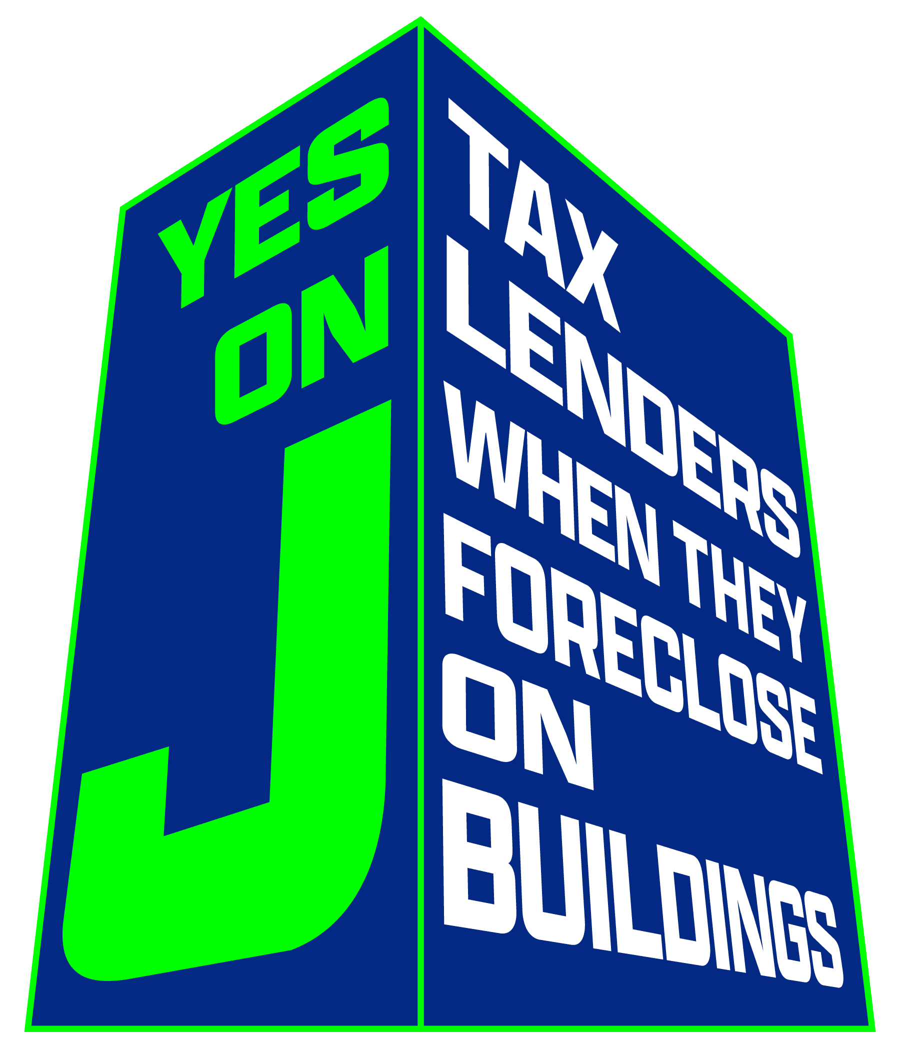 Yes on J campaign graphic about foreclosure protections